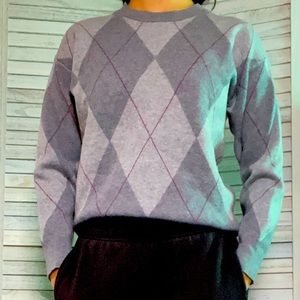 Grey Patterned Sweater